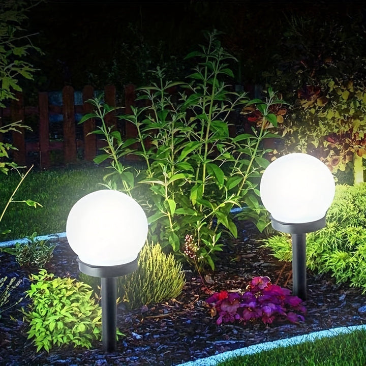 LED-solcellelamper for hage – kuleformet belysning for stier og hager