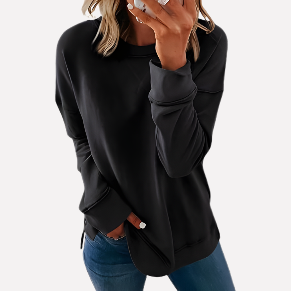 Kvinnens Crew Neck Sweatshirt