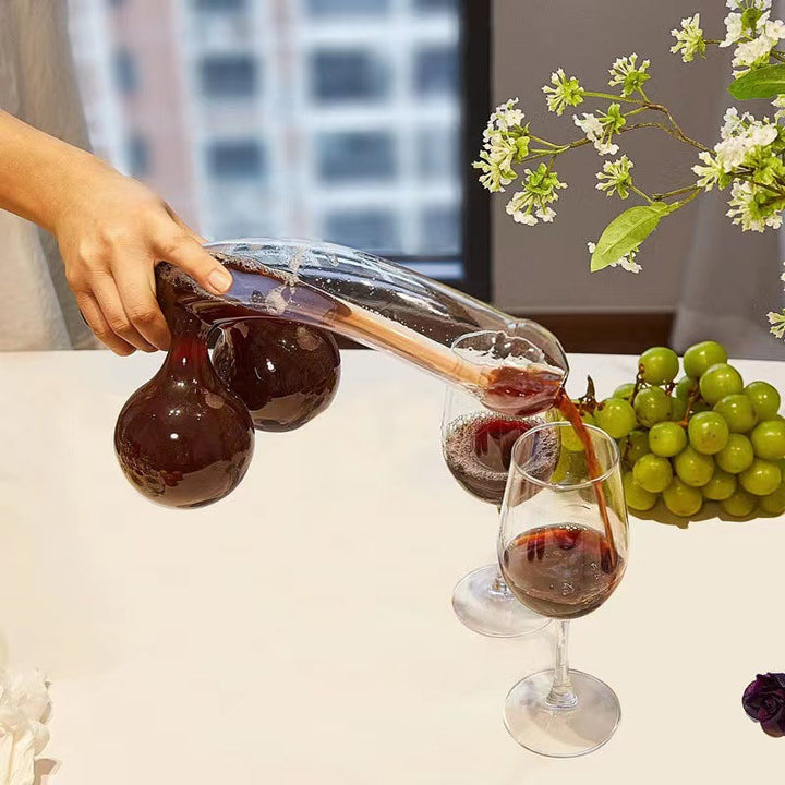 Karaffel i Glass | Elegant Design og Kapasitet på 650 ml | Gjennomsiktig