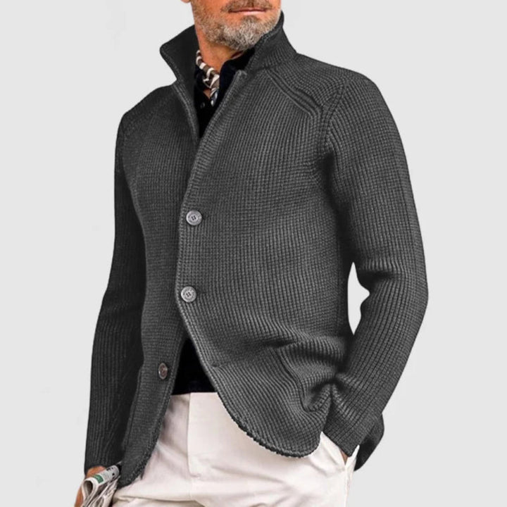 Knitted cardigan for men