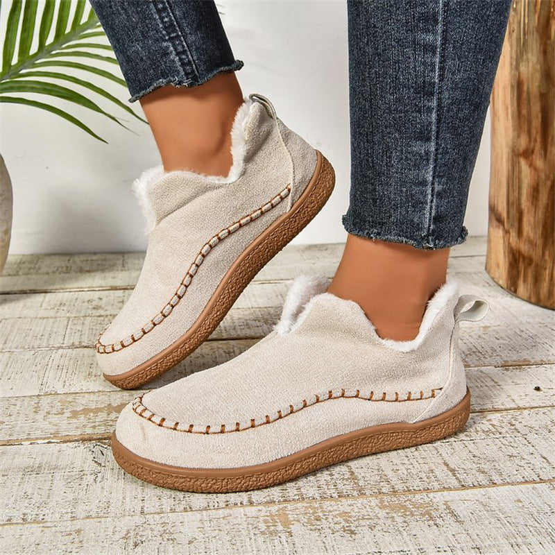 Warm-lined Winter Slippers for Women