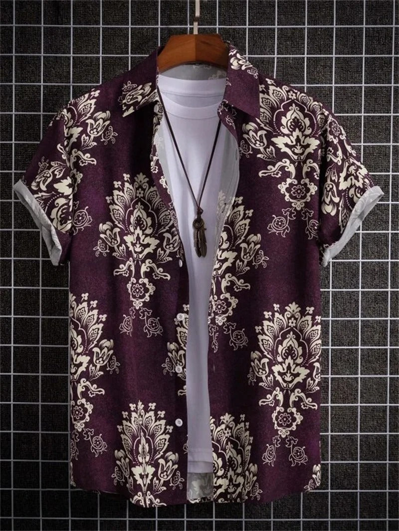 Tropical 3D Floral Hawaii Shirt – Style and Comfort in One