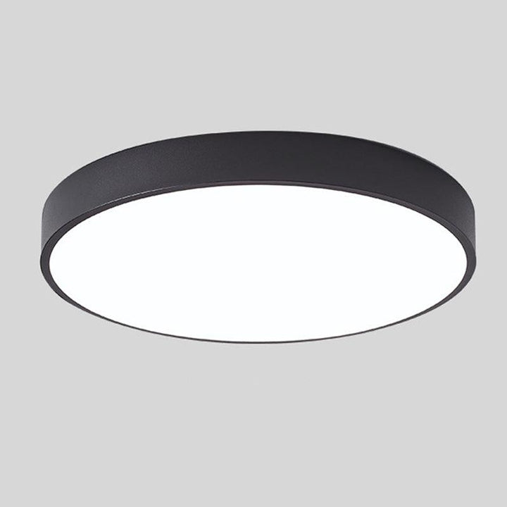 Rund Nordic Macaron-taklampe i tre