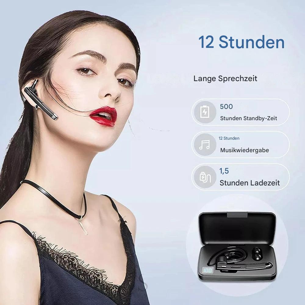 BT5.3 Bluetooth-Headset mit einem Ohr und Geräuschreduzierung