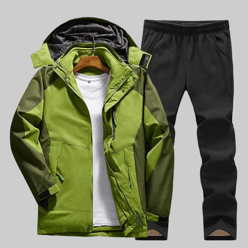 3-i-1 dame utendørssett – Allsidig lagdeling for skiftende forhold