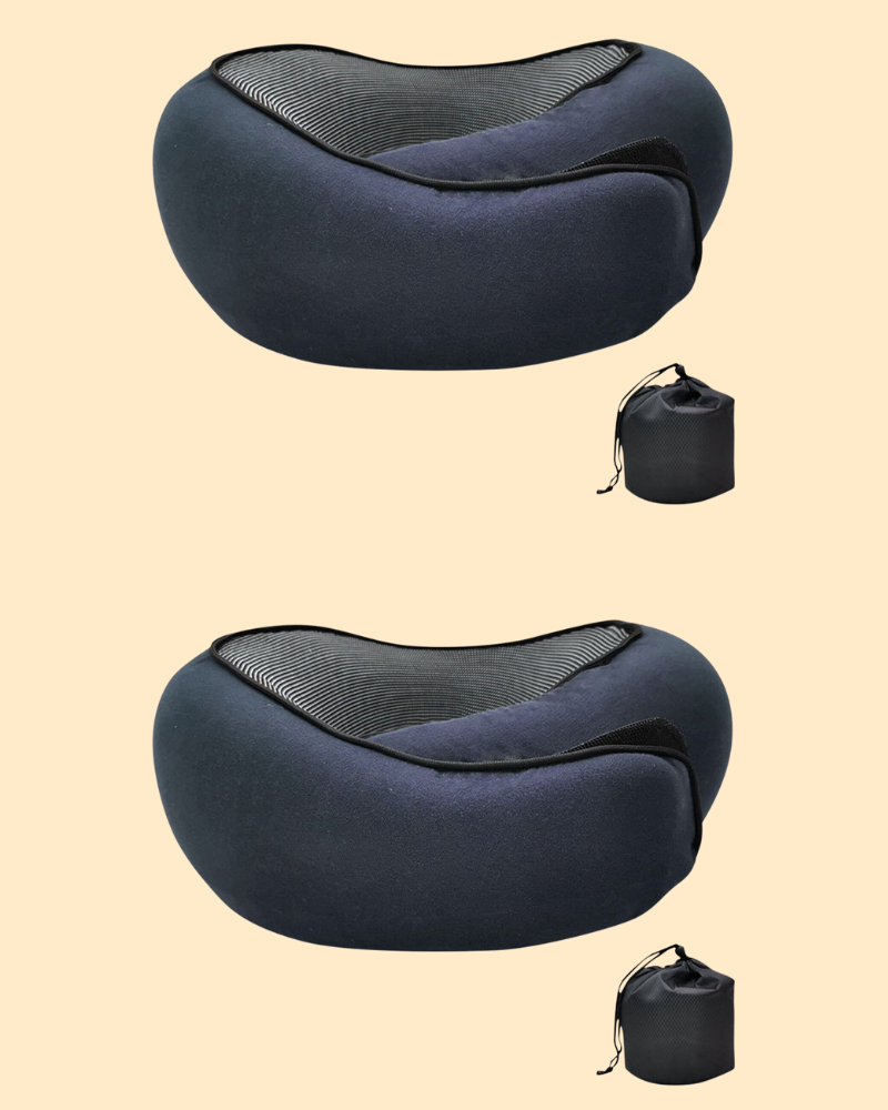 Ergonomiske reiseputer i memory foam