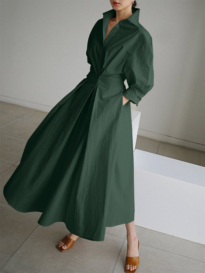 Elara – Klassisches Maxikleid
