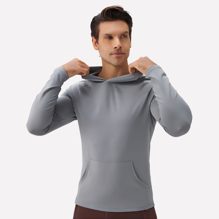 Menns Pullover Hettegenser