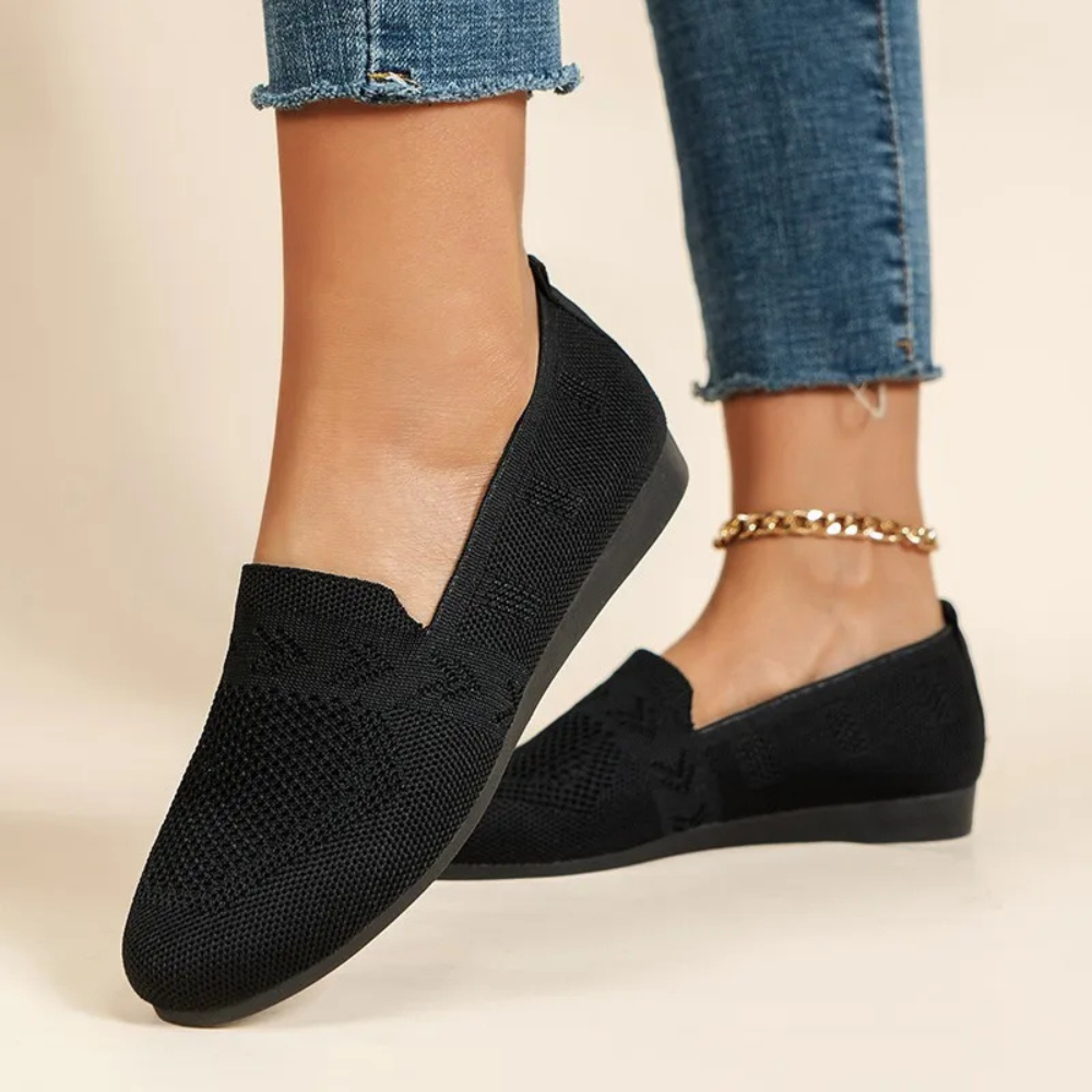 Pustende Mesh Slip-On Sko for Damer
