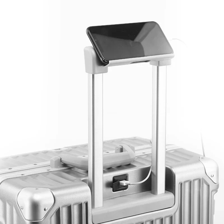 Hard-shell koffert med aluminiumramme