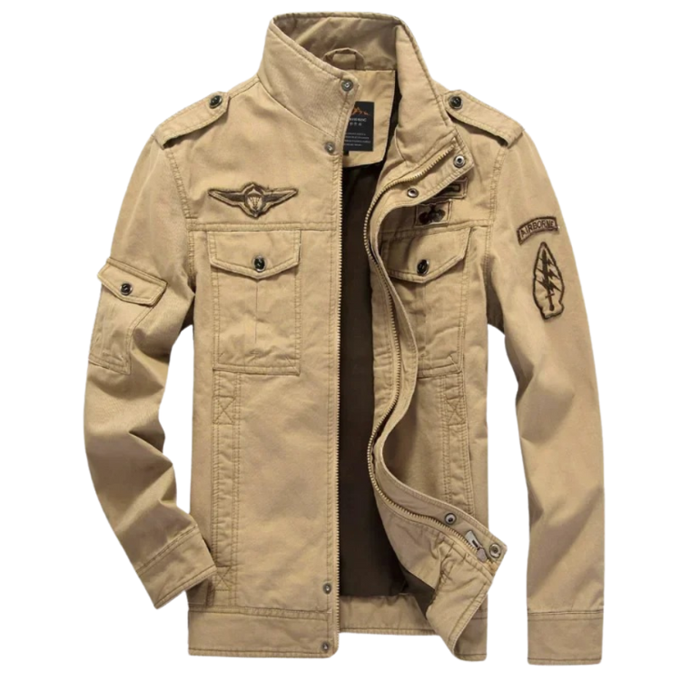 Men's military jacket for mid-season – Robust style and functionality for everyday use