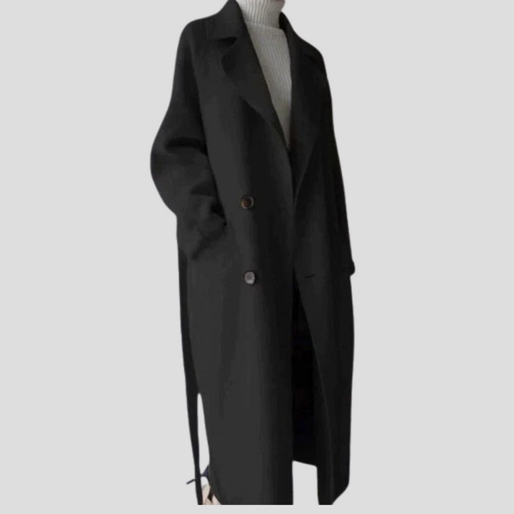 Lang ullfrakk for kvinner – Elegant lag for kalde dager