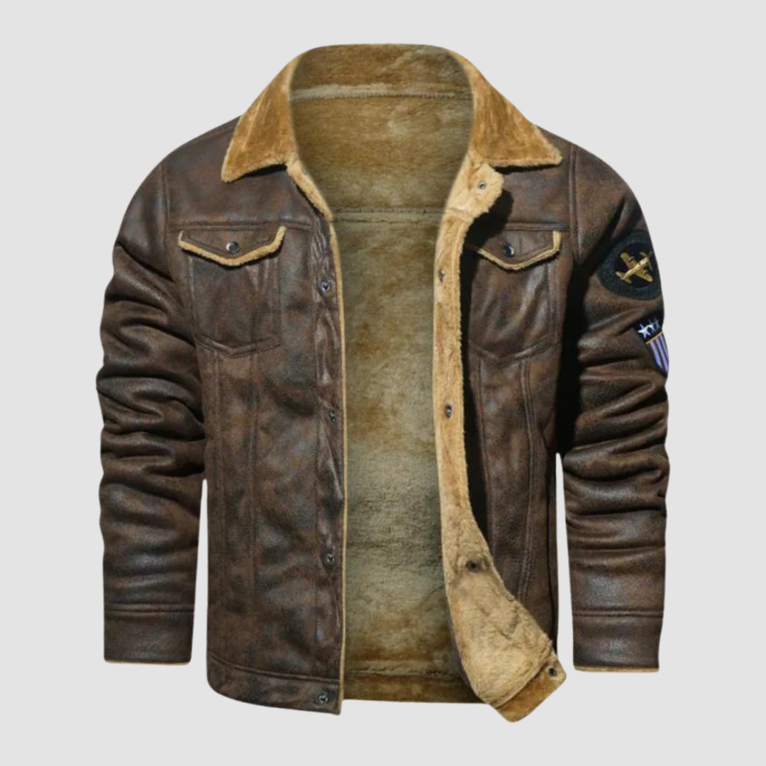 Winter bomber jacket Stylish warmth with a classic aviator edge