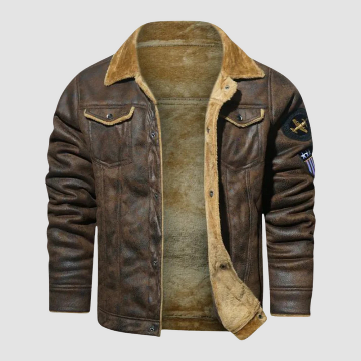 Winter bomber jacket Stylish warmth with a classic aviator edge