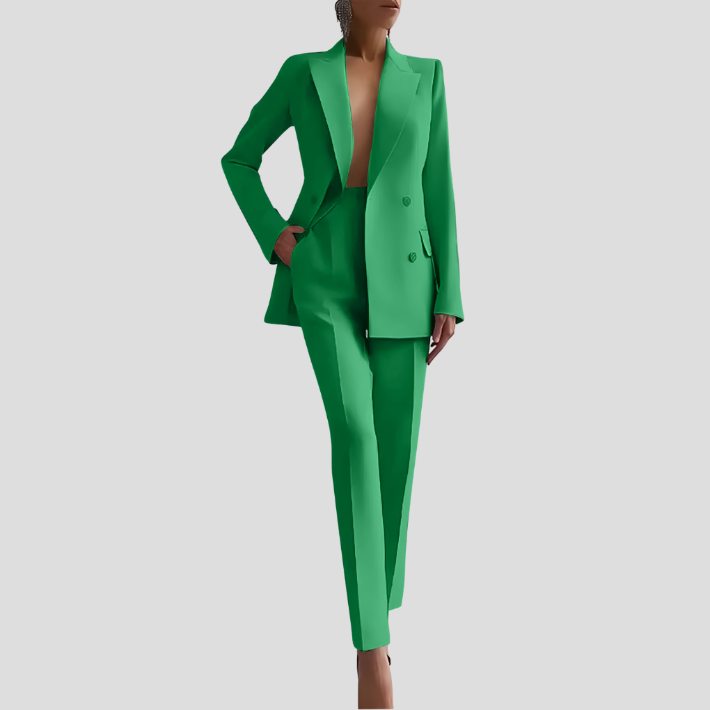 Kvinners elegante forretningsdress-sett