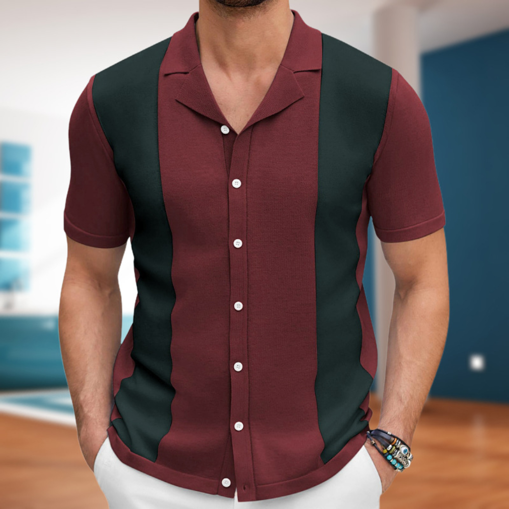 Elegant men's shirt in cotton