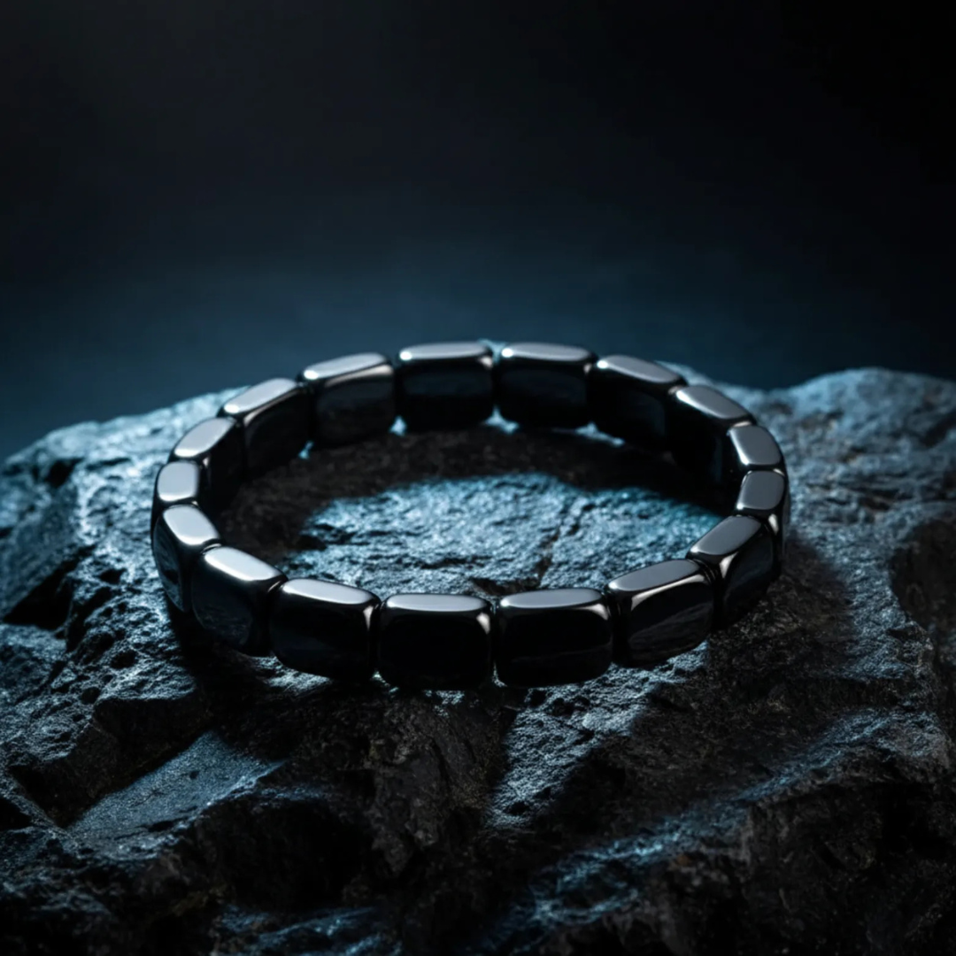 Hematittarmbånd for menn – Eleganse, styrke og stilfull energi