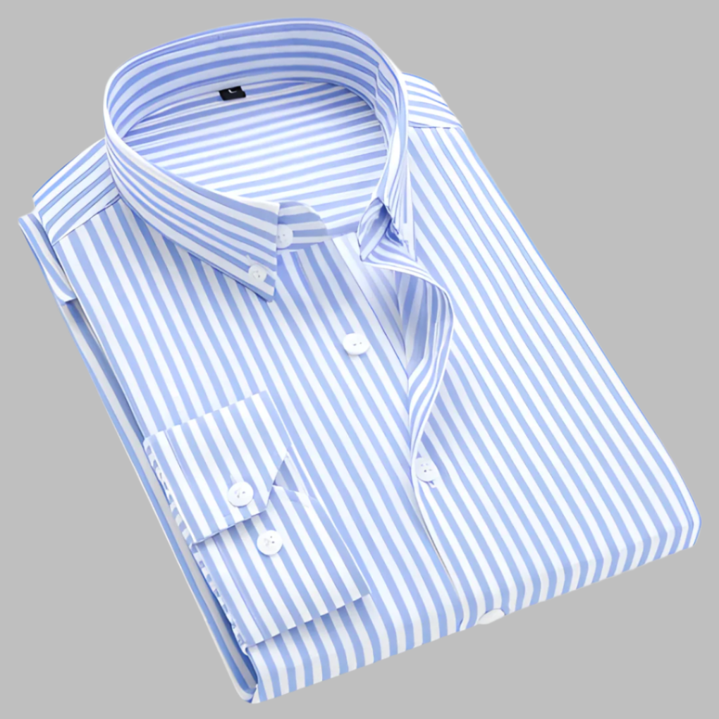 Checked oxford cotton shirt for men