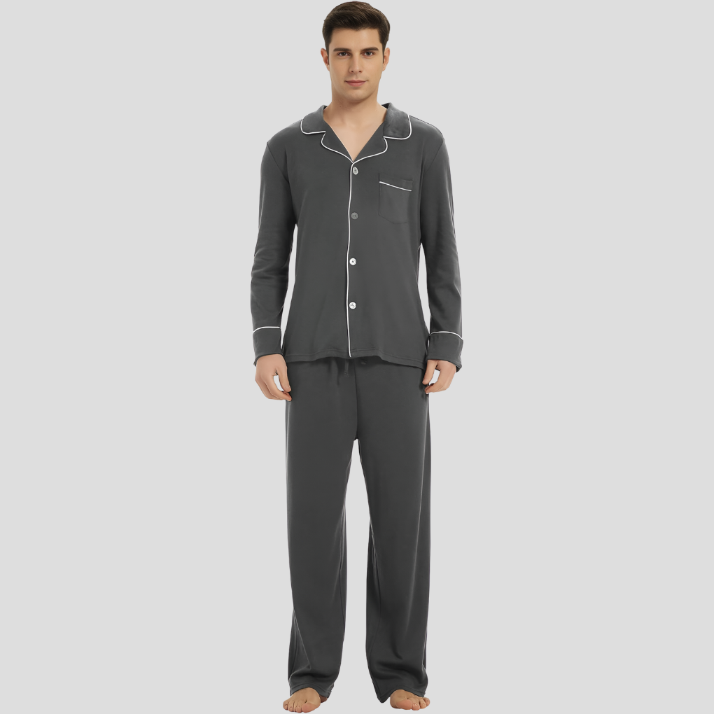 Comfortable Cotton Men's Pajamas Comfortable cotton pajamas for men