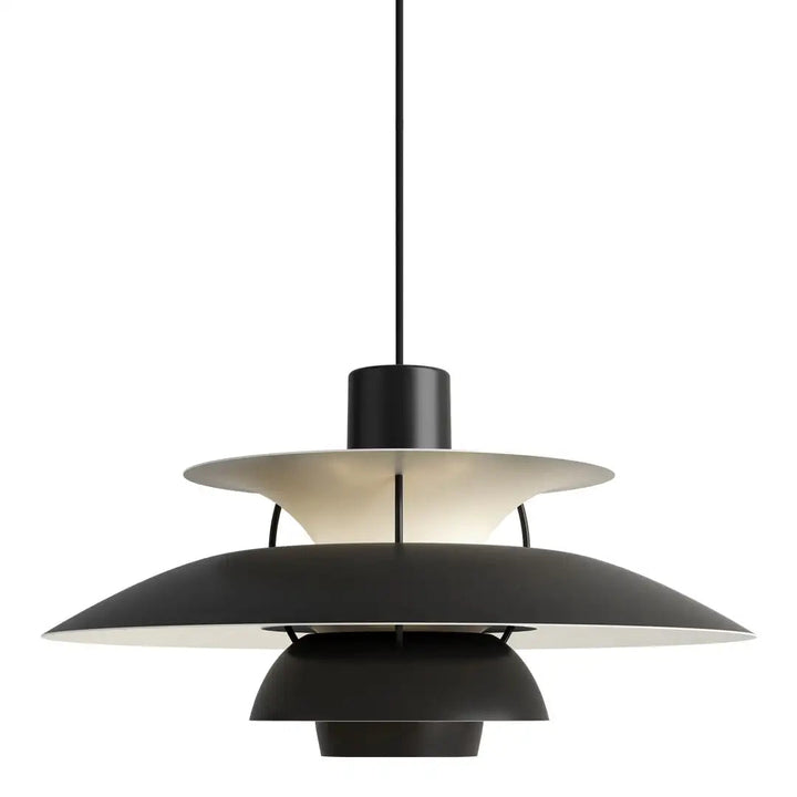 Moderne rund LED-taklampe – dimbar og holdbar – stilig lys til stue, spisestue og kontor