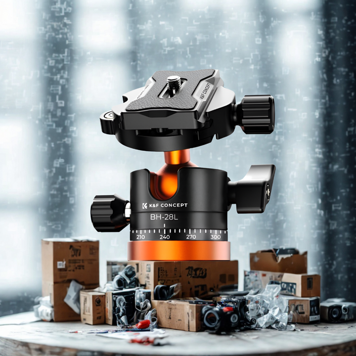 67”/1,7m bærbart kamerastativ i aluminium