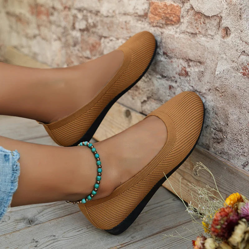 Comfortable and stylish breathable ballerina shoes