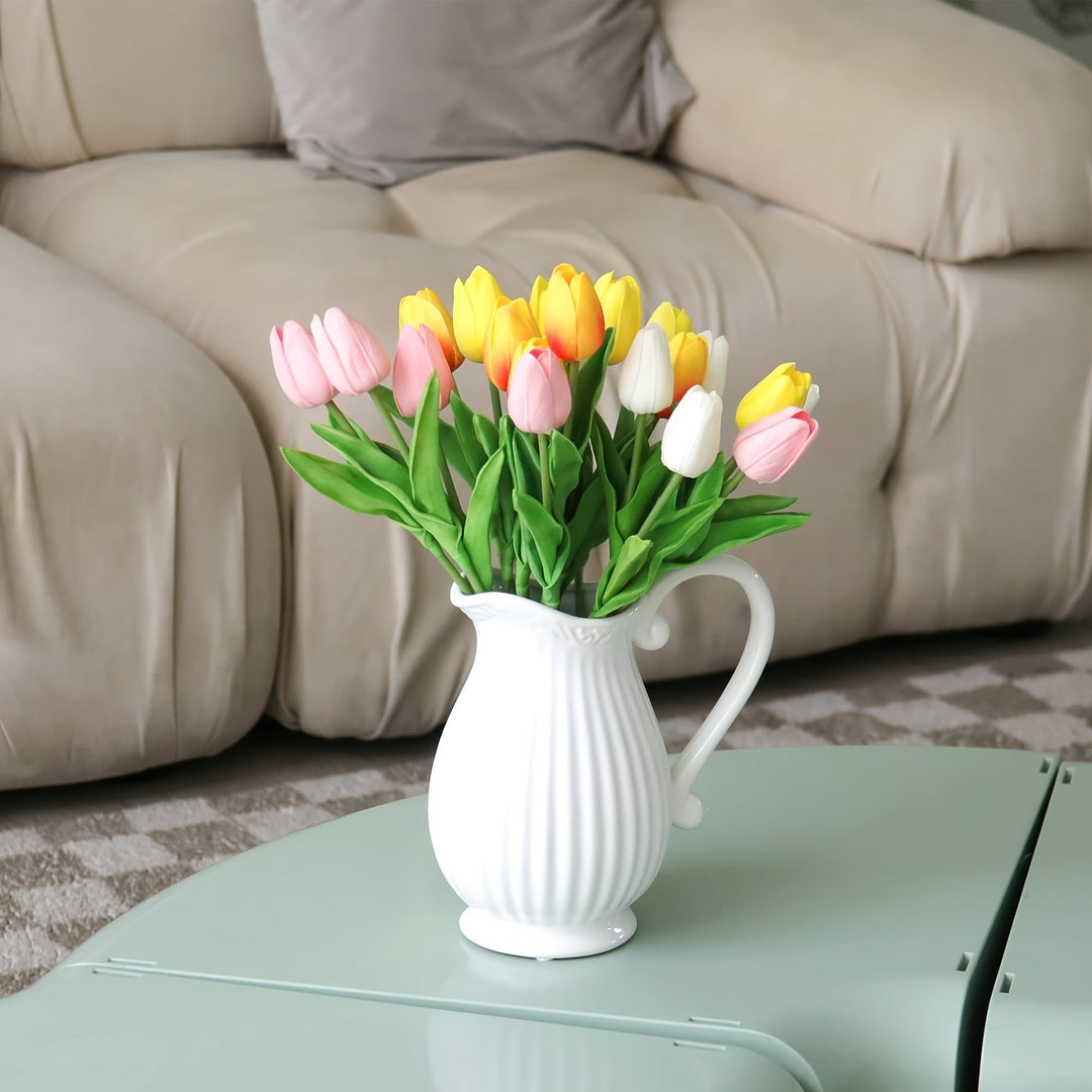 Kunstige tulipaner, sett med 10