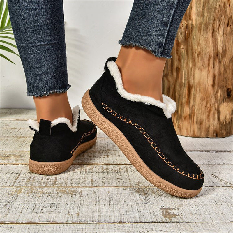 Warm-lined Winter Slippers for Women