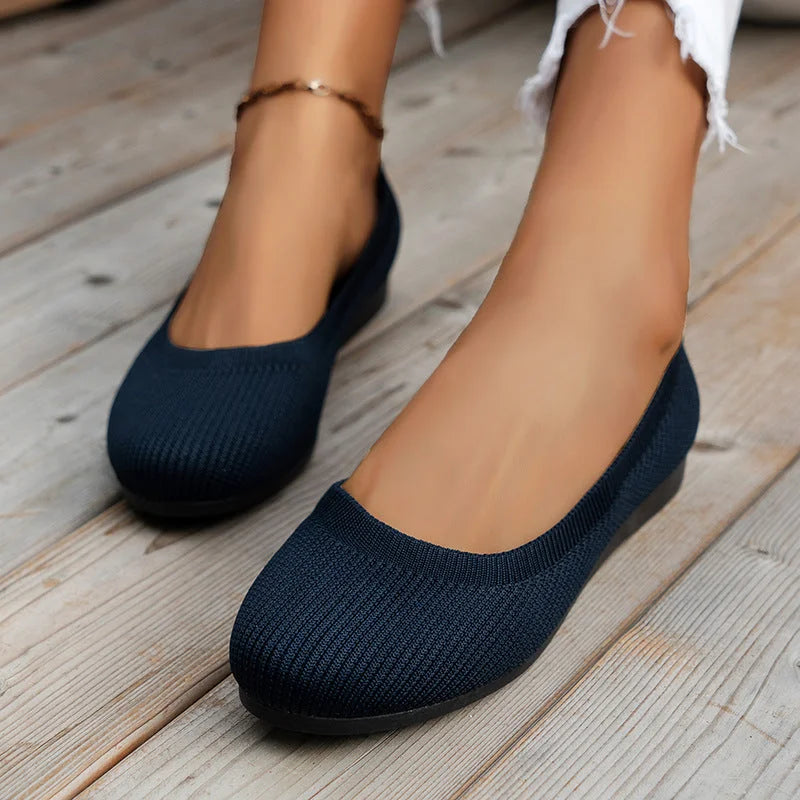 Comfortable and stylish breathable ballerina shoes
