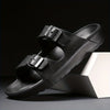 Herresandal med dobbel spenne
