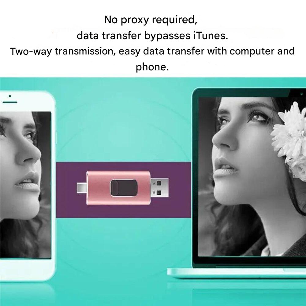 USB-minnepenn 4-i-1 for alle enheter - DataFlex