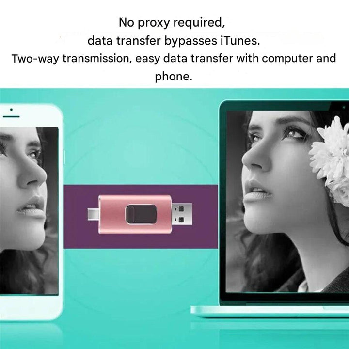 USB-minnepenn 4-i-1 for alle enheter - DataFlex