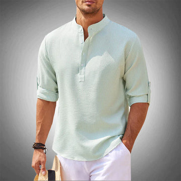 Stylish men's shirt in cotton blend