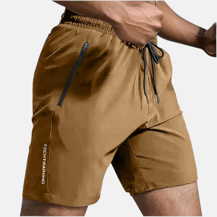 Schnell trocknende aktive Shorts