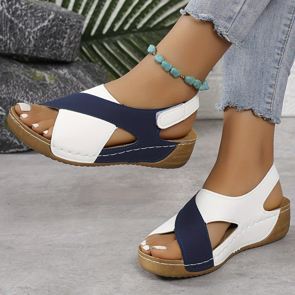 Fargerik Bold Plattform Sandaler