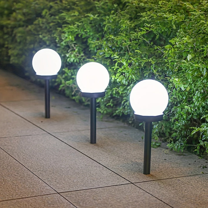 LED-solcellelamper for hage – kuleformet belysning for stier og hager