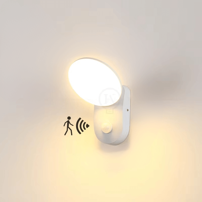 Smart LED-vegglampe med bevegelsessensor