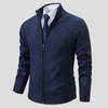Cardigan for menn – lagdelt strikk