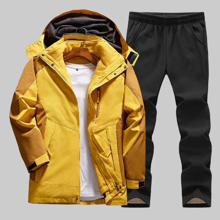 3-i-1 dame utendørssett – Allsidig lagdeling for skiftende forhold