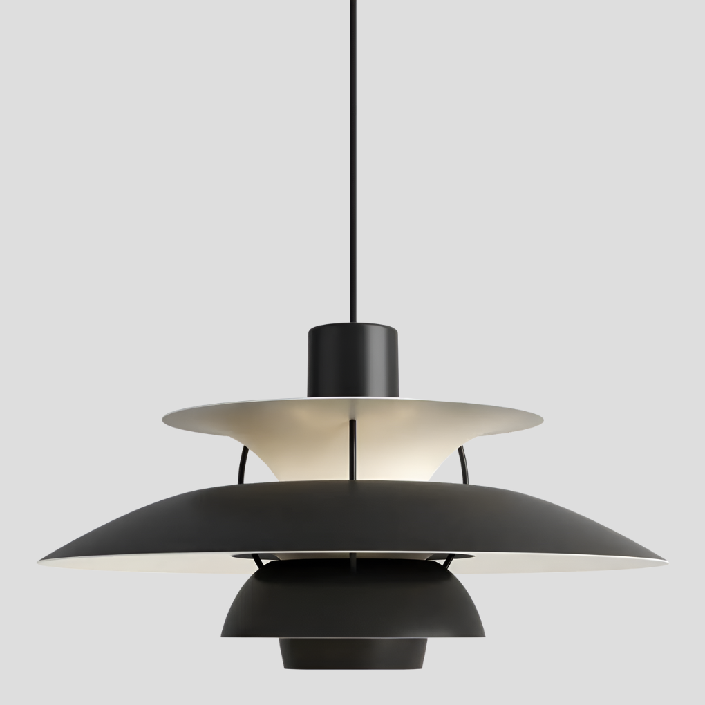 Minimalistisk LED-taklampe – varm og koselig 3000K belysning