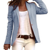 Casual Blazer with Long Sleeves for Women