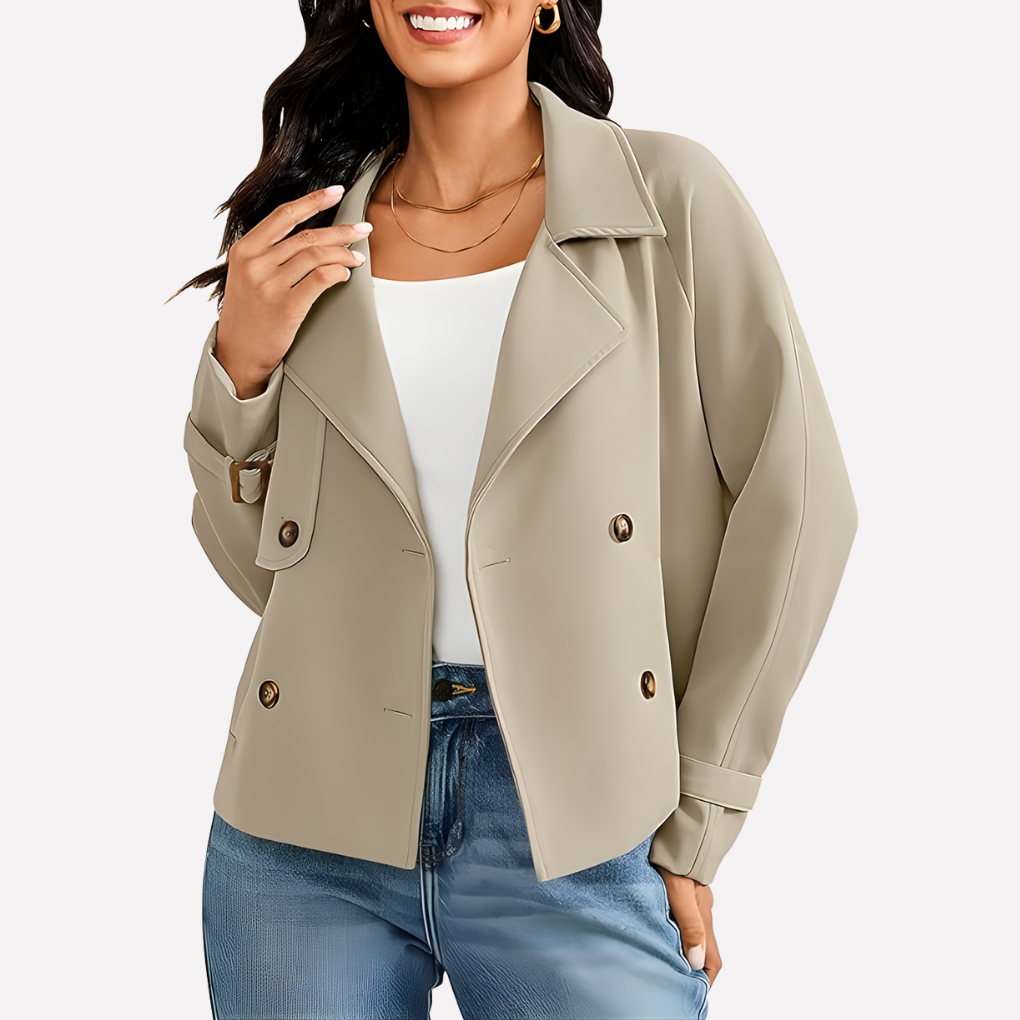 Kvinners Blazer Jakke – Klassisk Forretnings- og Casual Stil