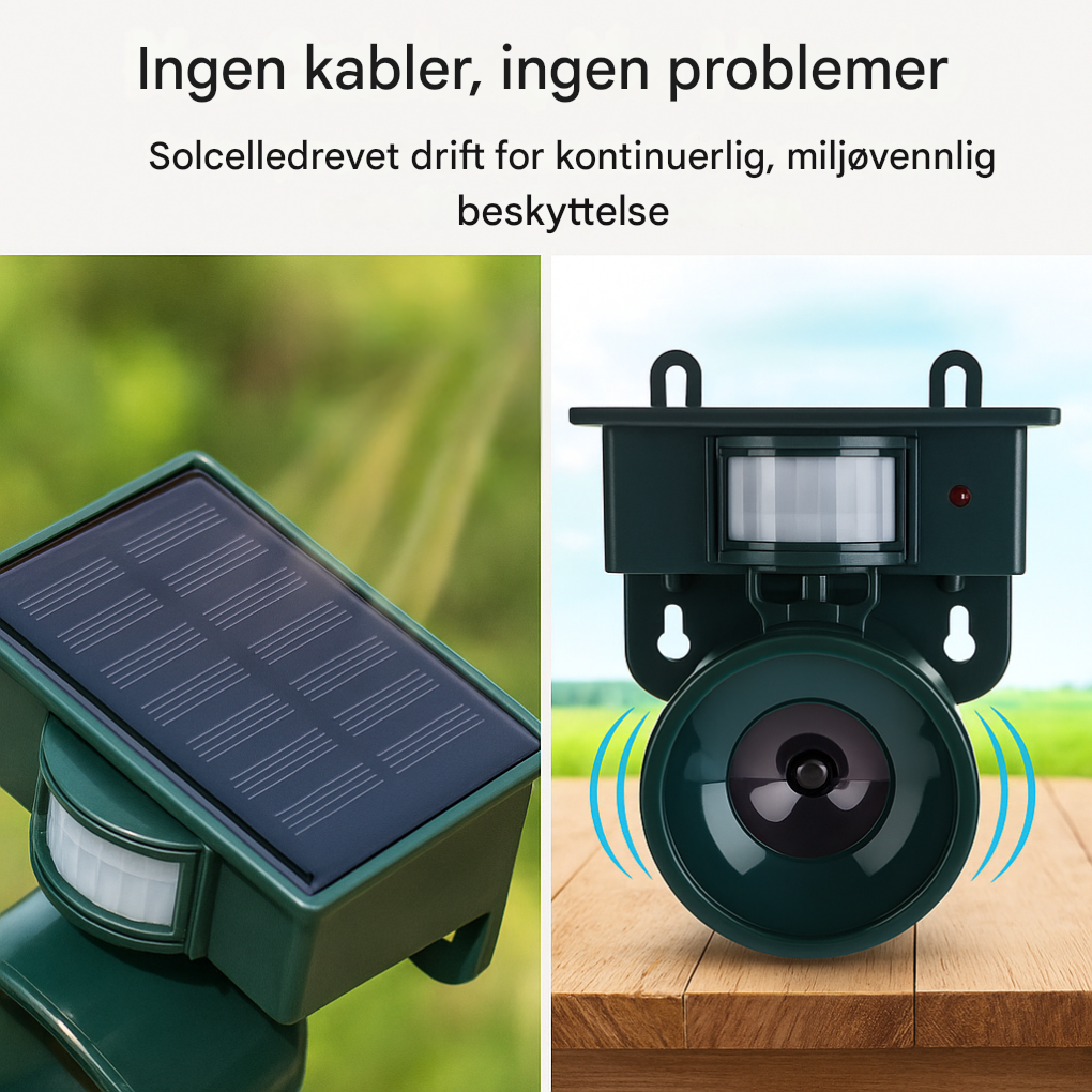 Premium Vogelabwehrgeräte und -abschreckungen mit Bewegungssensor