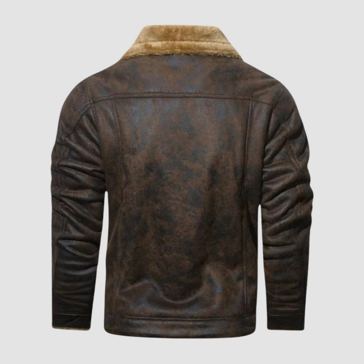 Winter bomber jacket Stylish warmth with a classic aviator edge