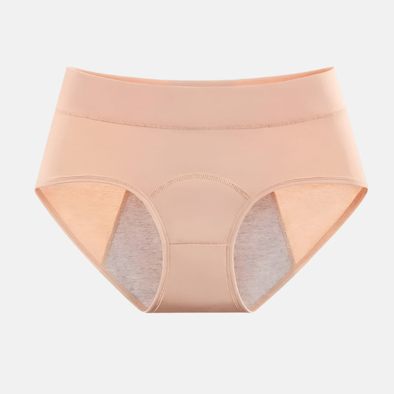 Leak-proof menstrual underwear with high waist