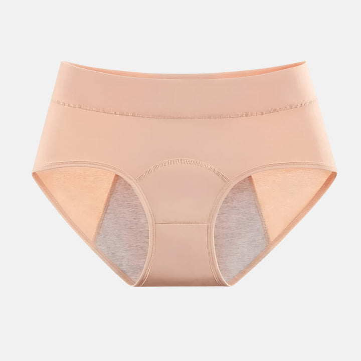 Leak-proof menstrual underwear with high waist