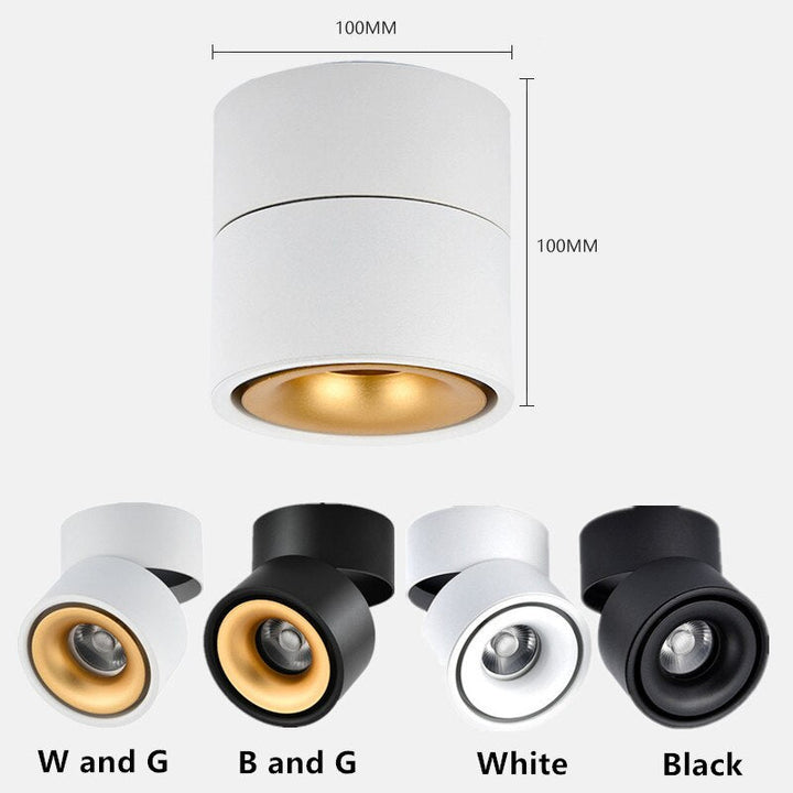 LED-taklyspunkt - 7W, 12W, 15W