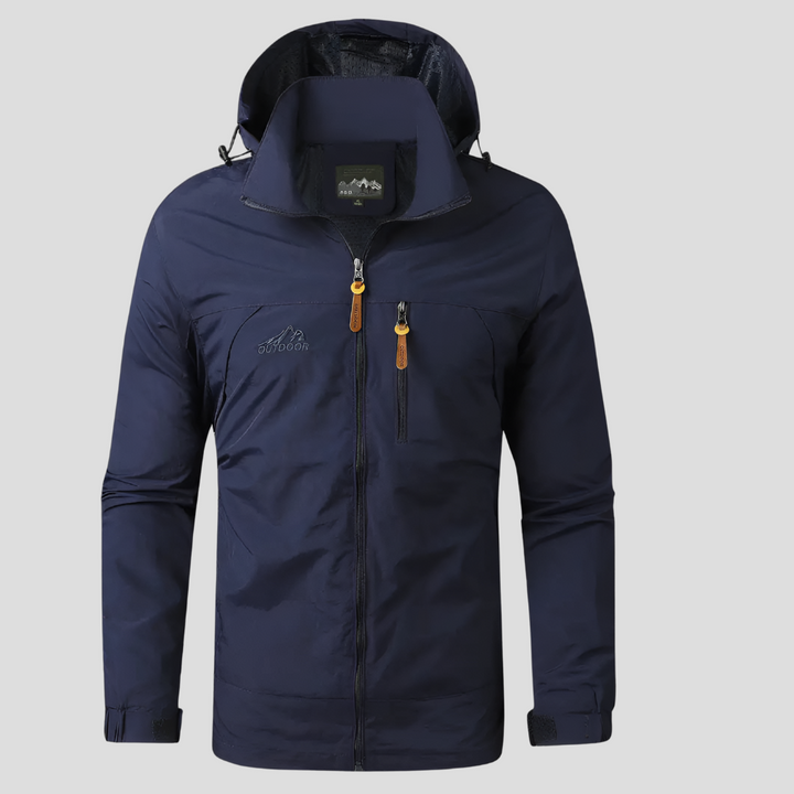 Waterproof and windproof outdoor jacket for men