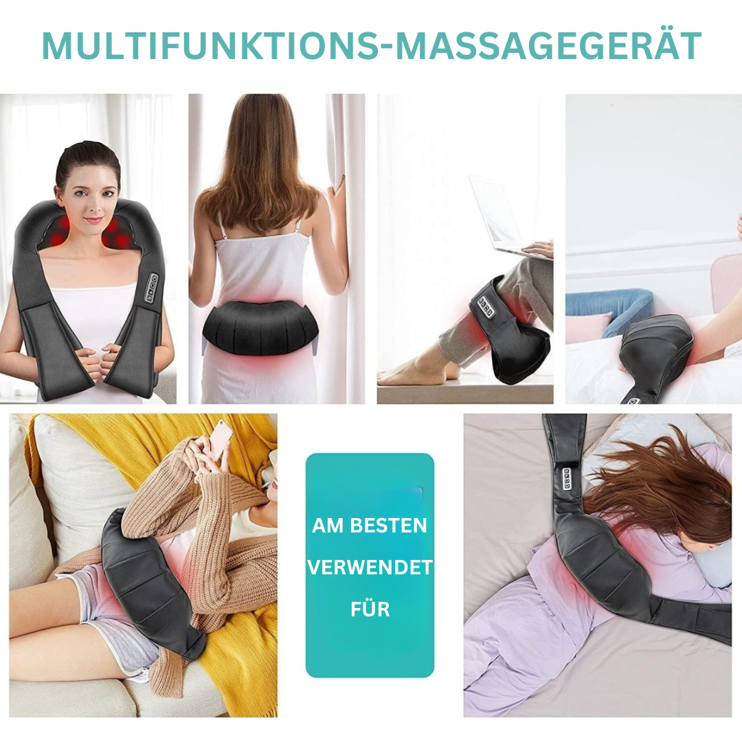 Shiatsu-massasjepute med Infrarødt - AuraComfort
