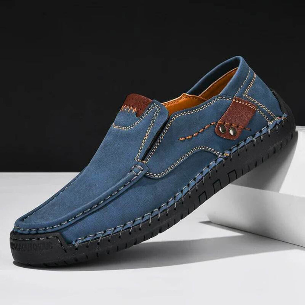 Orthopedic slip-on shoes with arch support